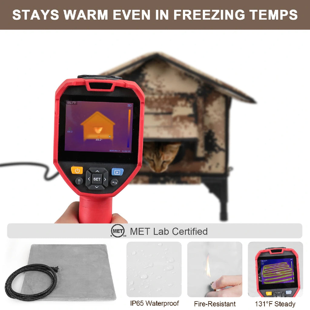 2025 Solo Roof Heated Cat House