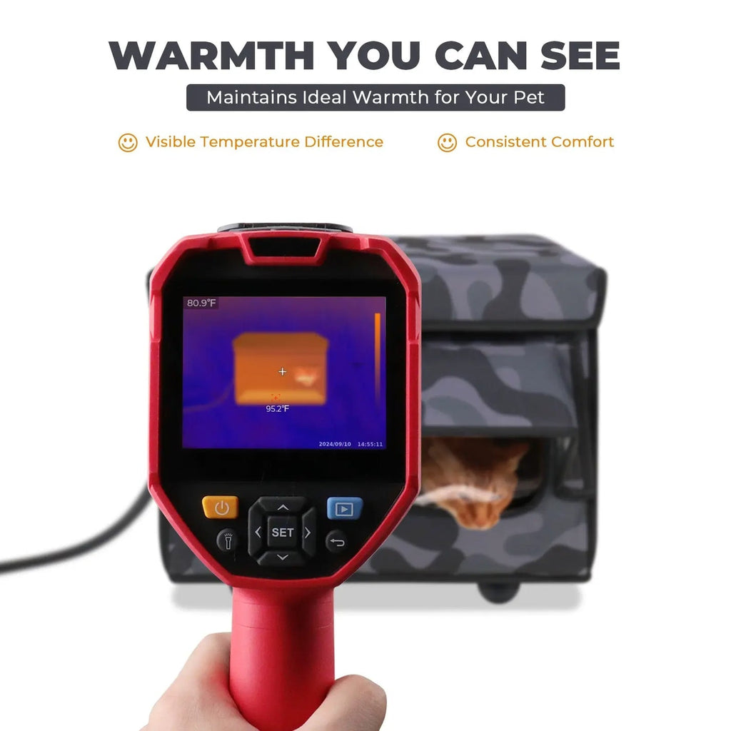 2024 Classic Box Heated Cat House - Small