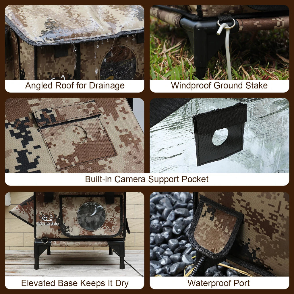 2025 Solo Roof Heated Cat House